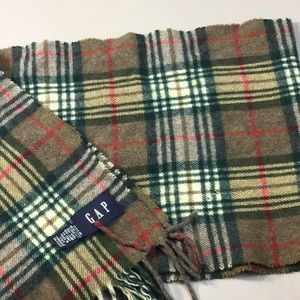 Gap 100% Wool Scarf Made in Italy Unisex